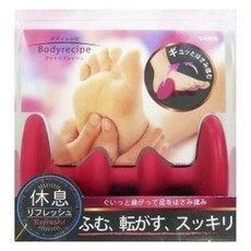 VeSS Body Recipe足部舒緩按摩器, 1個, 紅色