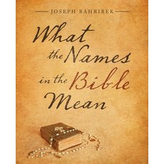 What the Names in the Bible Mean 平裝版, iUniverse, 英文