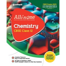 (英文圖書) All In One Class 12th Chemistry for CBSE Exam 2024 平裝版, Arihant Publication India L..., 英文