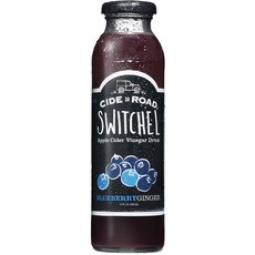 CIDEROAD Switchel Apple Cider Vinegar Drink Blueberry Ginger, 1個, 296ml