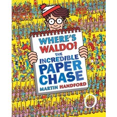 (英文圖書)Where's Waldo? the Incredible Paper Chase: (A Hidden Object Activity Book Includ... 精裝版, Candlewick Press (MA), 英文