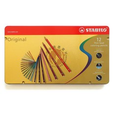STABILO 藝術樂細緻色鉛筆, 12色