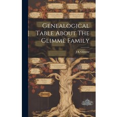 (英文圖書) Genealogical Table About The Glimme Family 精裝版, Legare Street Press, 英文