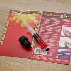 Supercool 超級冷 注射式橡膠軟管冷媒止漏劑 (適用R134a汽車空調/美國進口), 1個, 7.5ml