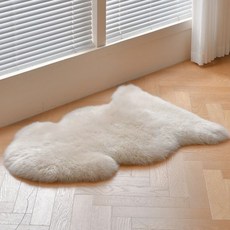 Mii厝邊 仿兔毛床邊絨毛地毯 臥室長條防滑地毯