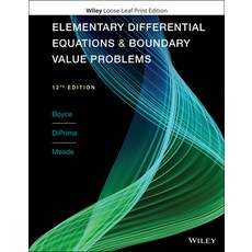 (英文圖書) Elementary Differential Equations and Boundary Value Problems Loose Leaf, Wiley, 英文, 活頁