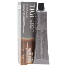TIGI 提碁 複製淺色光澤DEMI-PERM CREAM頭髮顏色60ml, 1個, 6/34 暗金色銅金色