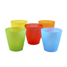 munchkin 素色孩童水杯 236ml 18個月以上適用, 5入, 混色