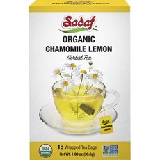 Sadaf 草本茶茶包, 洋甘菊檸檬, 18入