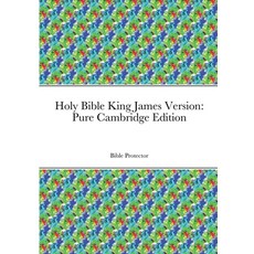 (英文圖書) Holy Bible King James Version: Pure Cambridge Edition 平裝版, Lulu.com, 英文