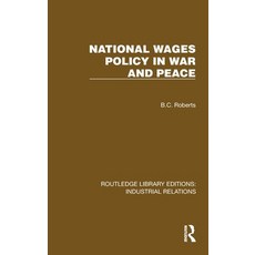 (英文圖書) National Wages Policy in War and Peace 精裝版, Routledge, 英文