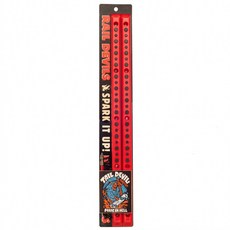 Tail Devil Rail Devil 板身邊條，滑板配件，個性化改裝，邊緣保護, 紅色