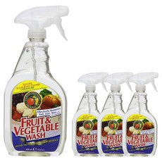 ECOS 蔬果清潔劑, 4個, 650ml