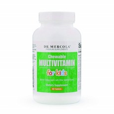 DR. MERCOLA 孩童不含糖綜合維他命咀嚼錠 橘子口味, 60顆, 1罐