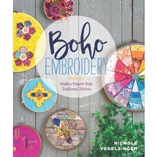 (英文圖書) Boho Embroidery: Modern Projects from Traditional Stitches 平裝版, Lucky Spool, 英文