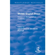 Middle English Prose: Essays on Bibliographical Problems 精裝版, Routledge, 英語