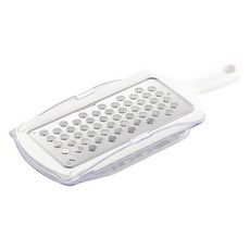 YOSHIKAWA 吉川 瀝水收集盒磨泥器, 1個, 白色 + 透明