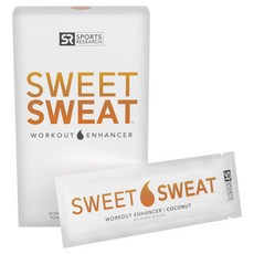 SPORTS RESEARCH Sweet Sweat運動強化劑隨身包 Coconut 20包入, 1盒, 300g