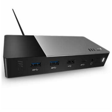 微星 MSI Docking Station Gen2 Type-c/USB-A/HDMI 第二代多功能擴充平台 擴展塢, 黑色/銀色