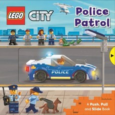 (英文圖書)Lego(r) City. Police Patrol: A Push Pull and Slide Book Board Books, MacMillan Children's Books, 英文, 硬頁書