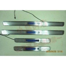 小鳥的店 馬自達6 2008-2013 馬6 LED迎賓踏板 門檻條 防刮護板 防滑飾條