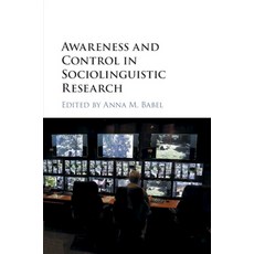 (英文圖書) Awareness and Control in Sociolinguistic Research 平裝版, Cambridge University Press, 英文
