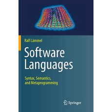 (英文圖書) Software Languages: Syntax Semantics and Metaprogramming 平裝版, Springer, 英文