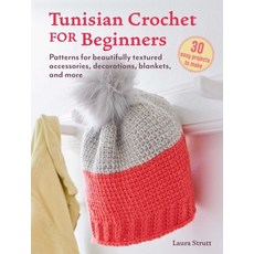 (英文圖書) Tunisian Crochet for Beginners: 30 Projects to Make: Patterns for Beautifully Textured Access... 平裝版, Cico, 英文