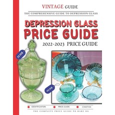(英文圖書) Depression Glass Price Guide 2022-2023: The Comprehensive Guide To Rare Depression Glass 平裝版, Independently Published, 英文