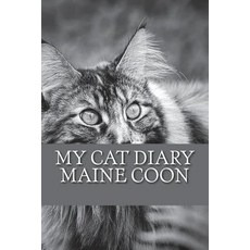 (英文圖書) My cat diary: Maine Coon 平裝版, Createspace Independent Pub..., 英文