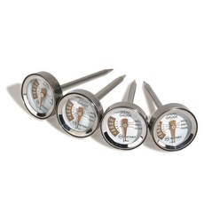 Outset 迷你牛排溫度計 烹飪用溫度計 4入, 1個