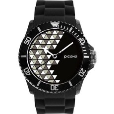 PICONO 普普馬戲團系列運動防水手錶 幾何圖案時尚設計 BA-PP-03