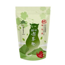 愛貓園 lovecat 貓咪喫茶趣(7入) 國產貓薄荷茶包，舒緩情緒、無添加, 10.5g, 1包裝, 貓薄荷