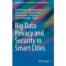 (英文圖書) Big Data Privacy and Security in Smart Cities 精裝版, Springer, 英文