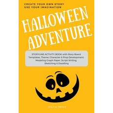 (英文圖書)Halloween Adventure Create Your Own Story Use Your Imagination: Storyline Activi... 平裝版, Independently Published, English