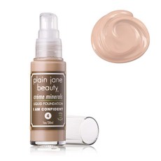 PlainJaneBeauty 奶油礦物粉底液 30ml, 1瓶, 4 I Am Confident