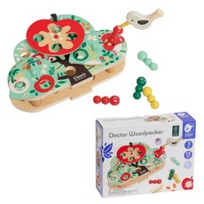 【德國 classic world 客來喜經典木玩】 啄木鳥診所 20221, 單一規格, Multicolor