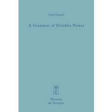 (英文圖書) A Grammar of Dolakha Newar 平裝版, de Gruyter Mouton, 英文