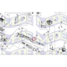 MEDE JAWA 42 BOBBER 右側煞車拉桿 T2501DJ30030N, 詳見包裝