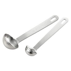 YOSHIKAWA 吉川 料理入門厚底量匙 大量匙+小量匙, 1個