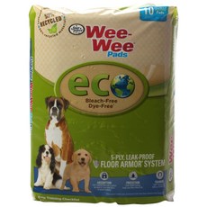 four paws 犬用環保尿布墊 10入, 1個, 10片