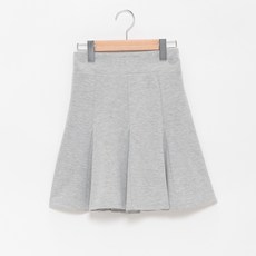 LOVETOXIC 女童款涼感後鬆緊喇叭短裙附襯褲