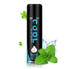 酷曼刮鬍泡230ml 男士刮鬍泡 清新檸檬薄荷 保濕軟化鬍鬚 台灣出貨, 1個, 230ml
