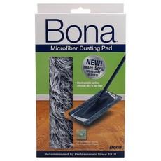 BONA 超細纖維除塵墊更換拖把, 1個