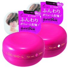LUCIDO-L 樂絲朵 豐盈空氣感髮蠟, 2個