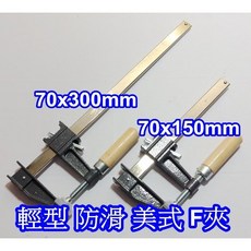 輕型防滑美式F夾