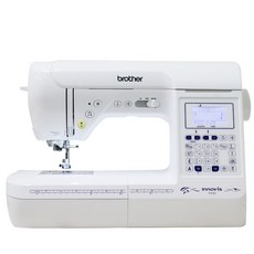 兄弟牌縫紉創意家F-410縫紉機，多功能家用縫紉機，液晶顯示，自動穿線