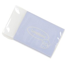 LOVETOXIC 簡約黏屑型橡皮擦, 1個, 藍色