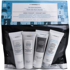 KORRES 滋養護理旅行組 泡沫洗面乳+滋養保濕乳霜+滋養晚安面膜+臉部身體涼感凝膠, 1個