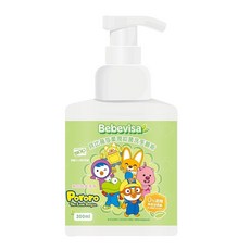 【貝比薇莎Bebevisa】Pororo柔潤抑菌洗手慕斯300ml, 詳見包裝, 詳見包裝, 詳見包裝